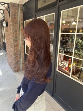 トータルビューティ ジェム バイ ヘアタイム(TOTAL BEAUTY gem by HAIR TIME) レイヤーカット 暖色系カラー