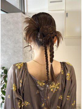 ムーン バイ ケンジ(moon by KENJE) 【Nanaka】カチモリヘアセット/ロング