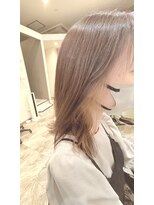 リシェイル(RICHAIR)&nbsp;イヤリングカラー/ミルクティーベージュ