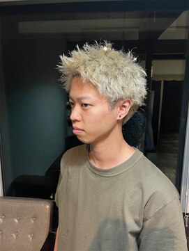 キハコ 豊橋曙店(KIHACO) men's cut × white color