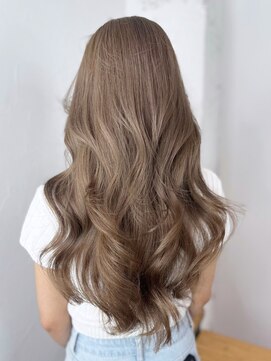 アイティー バイ アルバム 中野店(IT by ALBUM) ロングくびれヘア顔周りレイヤーミルクティー_ba517662