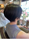 動きとまとまりのショートボブ