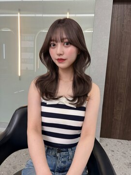 ボタン ハカタ(VOTAN hakata) 【柿本真優】グレージュカラー/くびれ/レイヤーカット