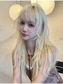 ロングウルフ×抜きっぱなしブロンド
