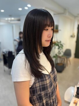 リブレ(LIBRE+hp) 【LIBRE恵比寿】レイヤーカット×アッシュブラウン