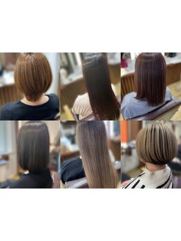 【口コミ高評価の髪質改善】髪の悩みは十人十色。髪質やクセを見極め、貴方に合った施術方法が高評価の理由