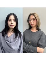 ステップボーンカット トーキョー(STEP BONE CUT TOKYO)&nbsp;【ステップボーンカット】ハッシュカット/秋ヘア/表参道