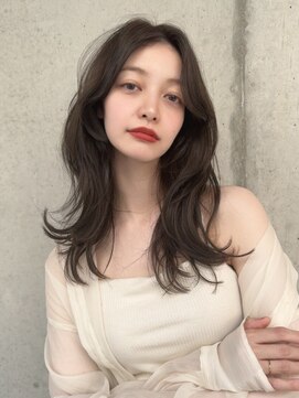 セプト 天神大名(SEPT.) アッシュグレージュ フェイスレイヤー 髪質改善 顔周りレイヤー