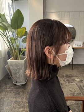 【江幡担当】面長解消！外はねボブ