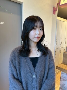 グラッド ナチュラル ヘアー(glad NATURAL HAIR) ゆるウェーブセミロング