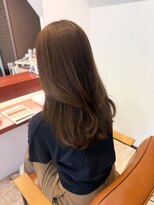 マーリャヘアー(mallia hair)&nbsp;レイヤースタイルレイヤーカットロングレイヤー小顔スタイル