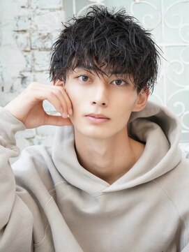 MEN'S HAIR BLEACHi 岐阜柳津店【メンズ ヘア ブリーチ】【4月29日オープン（予定）】 【BLEACHi】最高にキマるツイスパマッシュ