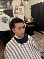 ブロートーキョーバーバーショップ 神田店(Bro Tokyo BARBERSHOP)&nbsp;ナチュラル刈り上げ