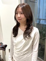 ノル 栄矢場町(nol)&nbsp;ハッシュカット×透け感オリーブベージュ