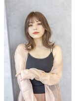 ヘアーラニッシュ 船橋店(hair Lanish)&nbsp;韓国風セミロング／アースカラー