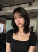 【蔵人】レイヤーカットハッシュカットミディアムレイヤー