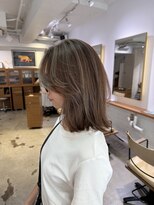 エヌ トーキョー(enu TOKYO)&nbsp;ベージュ　ハイライト　レイヤー
