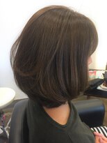 ヘアーデザイン ベリス(hair design bellis)&nbsp;ミディアム×アッシュ