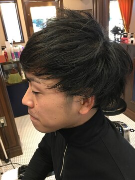 バーバー アカダマ 爽やかマッシュ