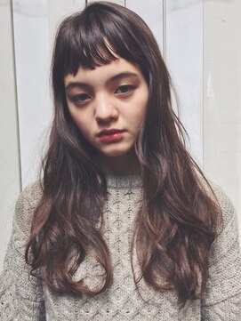 ザ ライフ(the LIFE) 前髪短めナチュラルロングウェーブ♪