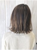 【CINQ】大柳 ハイライトグラデーション×グレージュ