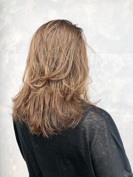 へアメイクワンプラス 四日市(HAIR MAKE ONEplus) 大人可愛い★外国人風くすみシアベージュ
