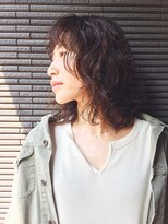 エミイ 鎌倉(eMii.)&nbsp;無造作カール簡単スタイリングウルフセミディ【エミイ 鎌倉】