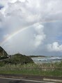 ユニ(uni) 台風直後の奄美大島☆綺麗な虹がかかってました！