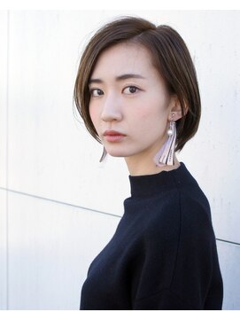 ヴィス ベリー(Vis Berry) ショートボブ＆大人くすみカラー【前田泰助】