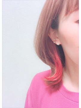 ヘアサロン リュッカ(Lycka) 【Lycka】 イヤリングカラー