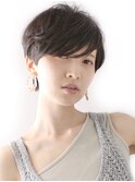 分け目のつかないベリーショート/パーマ/30代40代50代