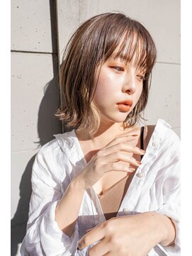 クラン(clan) 暗めカラー/グランマッシュ/デザインカラー/フェイスフレーミン