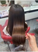 髪質改善ストレート