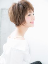 スアビスサロンハナレ 越谷レイクタウン(suavis salon HANARE) 越谷/髪質改善/ヘーゼルベージュ×マッシュボブショートa