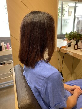 ヘアサロン テラ(Hair salon Tera) 癖を抑えてうちにまとまりやすく♪