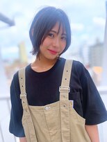 ラウンジ モリオ イケブクロ(Lounge MORIO Ikebukuro)&nbsp;【morio池袋】可愛くて色気のあるマッシュウルフショート♪