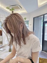 ヘアーアイスカルテット(HAIR ICI QUARTET)&nbsp;ミルクティーベージュ　ブロンド