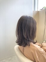 アドラーブル 長岡リバーサイド千秋店(adorable) 大人かわいい☆外ハネミディアム☆20代30代40代