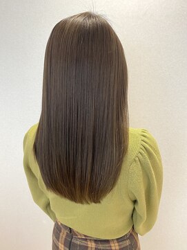 ジーナ 船橋(Zina) 髪質改善トリートメント◇オリーブベージュカラー