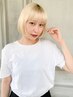 【ハイトーン女子に】ケアブリーチ＋カラー＋カット　￥24420～