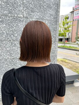 ジーナ セントラル銀座(Zina) 大人かわいい＊ミニボブ＊外はね【ZinaCENTRAL】