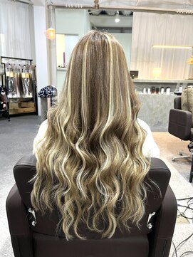 クラン(clan) ダブルカラー×シールエクステ80本