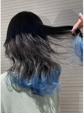 クロリ(Coloris) 裾カラー！スカイブルー◎