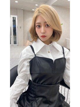 ロンドブルーム 天神大名店(Lond Bloom) 10代20代30代レイヤーボブ髪質改善外ハネボブ似合わせカット