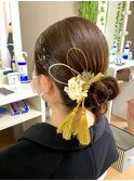 お着物に合うアップヘア【ヘアセット/着付け/新横浜】