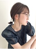 ストレートタッチのシンプルなまとめアレンジ