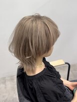 ファースト 吉祥寺(FIRST KICHIJOJI)&nbsp;ベージュ ハイトーン ウルフボブ【FIRST】鈴木宏子