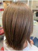 髪質改善　レイヤー　くびれ　イルミナカラー　透明感＠田代8/31