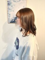 マリン(Marine)&nbsp;20代30代透明感アディクシーカラー顔まわりレイヤー