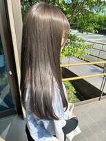 ベルフェミンアプレ(Belle femin Apres)&nbsp;オリーブグレー ブラウンカラー 髪質改善 艶髪 ストレート